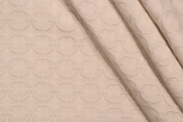 Click for 0.88 Yards Waverly Full Circle Matelasse Upholstery Fabric in Rope Waverly Full Circle Matelasse Upholstery Fabric in Rope