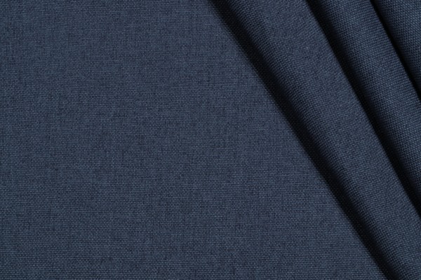 Vision Fabrics Foundation Woven Upholstery Fabric in Denim