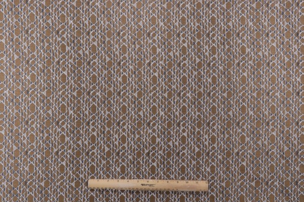 Farley Woven Upholstery Fabric in Khaki