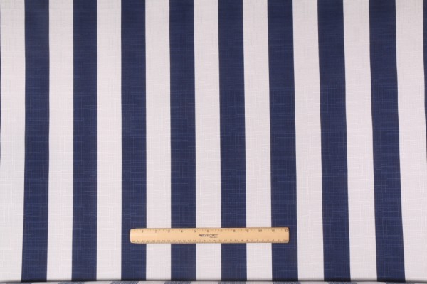 Richloom Classics Printed Polyester Outdoor Fabric in Navy