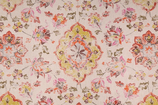 Kaufmann Relic Printed Cotton Drapery Fabric in Fiesta