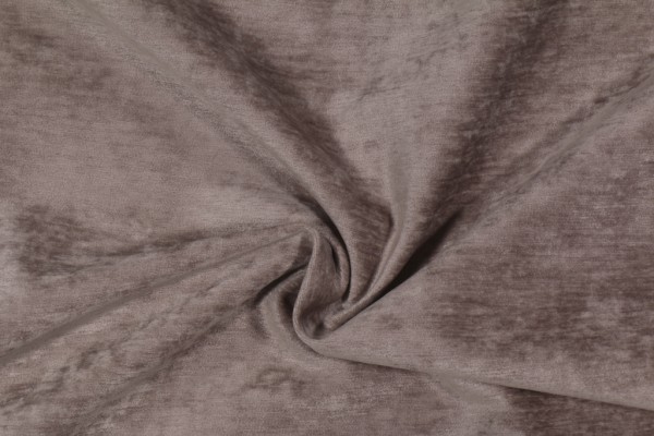 Crypton Lush High Performance Velvet Chenille Upholstery Fabric in Linen