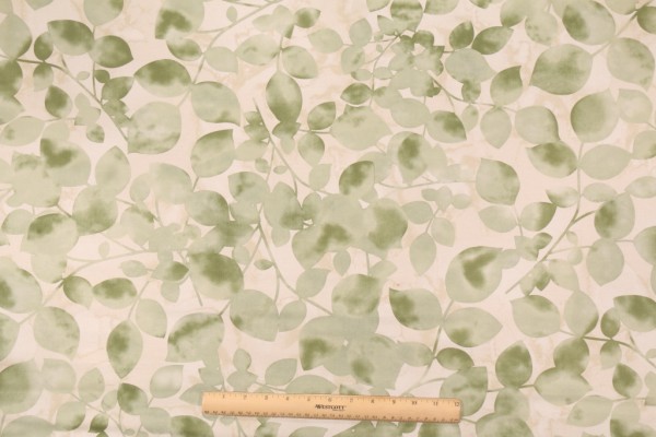 Studio NYC Silva Printed Cotton Drapery Fabric in Palm