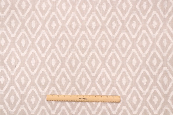 Click for 0.75 Yards Valiant Fabrics Canyon Embroidered Drapery Fabric in Natural Valiant Fabrics Canyon Embroidered Drapery Fabric in Natural