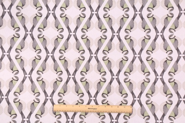 Novogratz Wing It Printed Cotton Drapery Fabric in Onyx