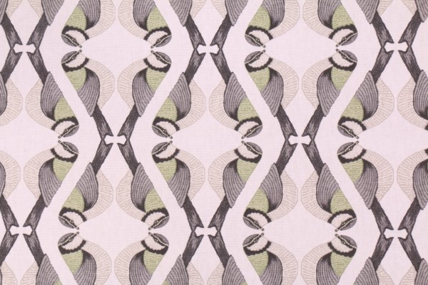 Novogratz Wing It Printed Cotton Drapery Fabric in Onyx