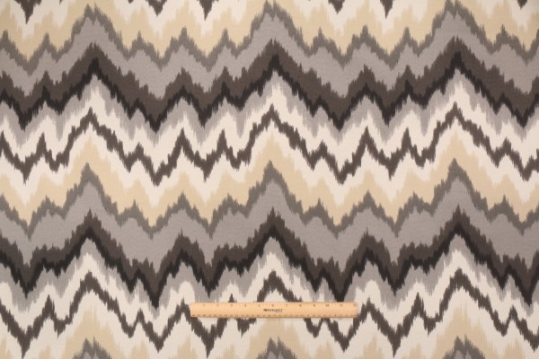 Click for 5.75 Yards Waverly Borderline Printed Polyester Outdoor Fabric in Ebony Waverly Borderline Printed Polyester Outdoor Fabric in Ebony
