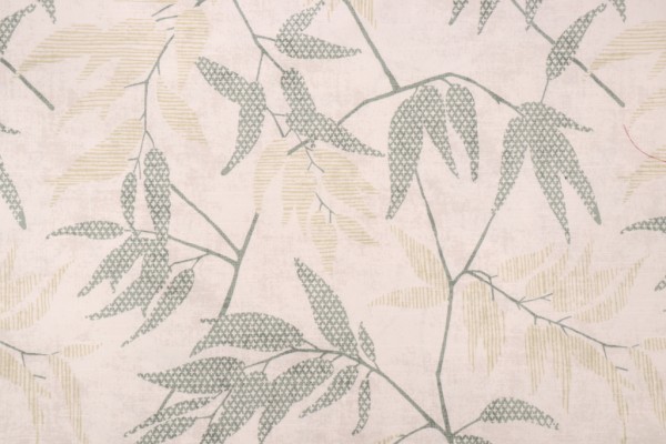 Robert Allen Enclave Printed Cotton Drapery Fabric in Grassland