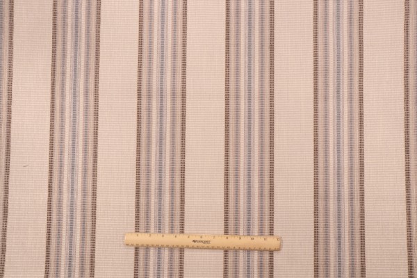 Waverly Crossing Paths Woven Decorator Fabric in Prussian