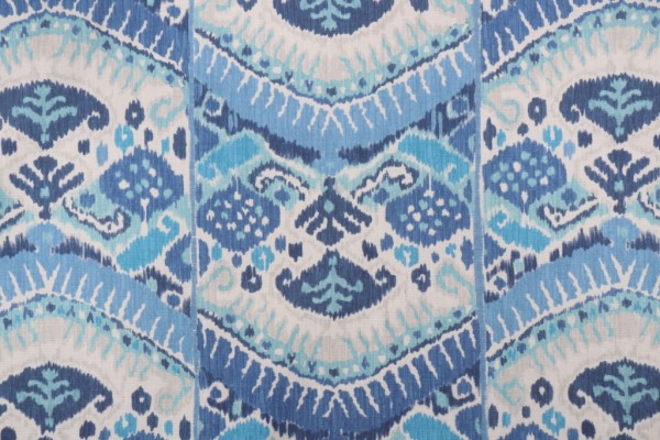 PK Lifestyles Sadira Printed Polyester Drapery Fabric in Horizon