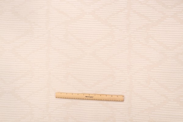 Novogratz Mirage Woven Chenille Upholstery Fabric in Cream