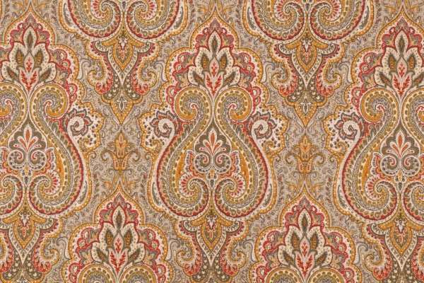 Mill Creek Naehring Printed Cotton Drapery Fabric in Woodland