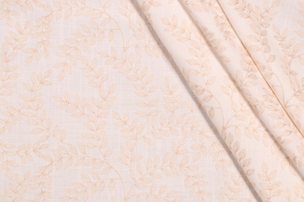 Click for 0.88 Yards Valiant Fabrics Cordoba Embroidered Drapery Fabric in Vanilla Valiant Fabrics Cordoba Embroidered Drapery Fabric in Vanilla