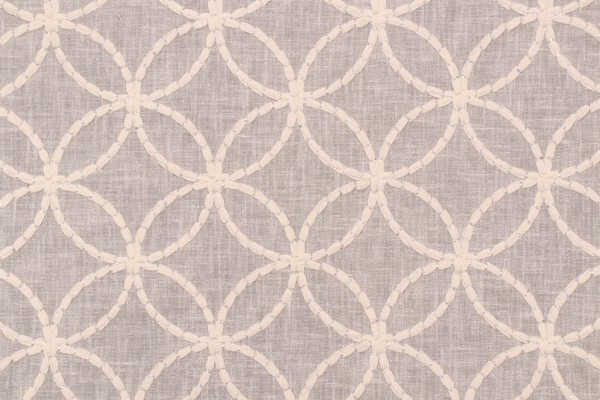 Valiant Fabrics Cycle Embroidered Drapery Fabric in Resort