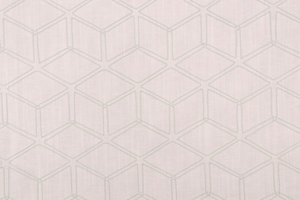 Valiant Fabrics Optic Embroidered Drapery Fabric in Spa