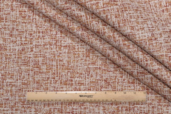 Golding Soundtrack Woven Upholstery Fabric in Amber