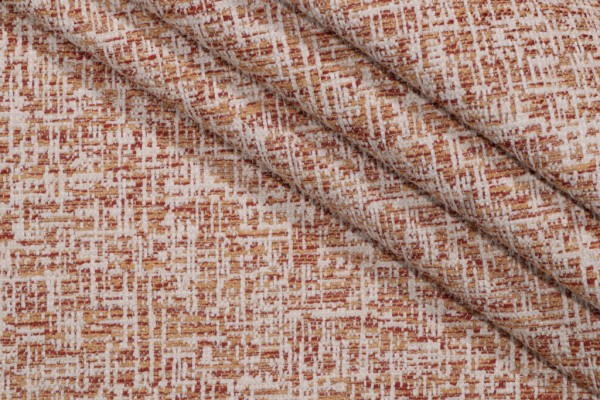 Golding Soundtrack Woven Upholstery Fabric in Amber