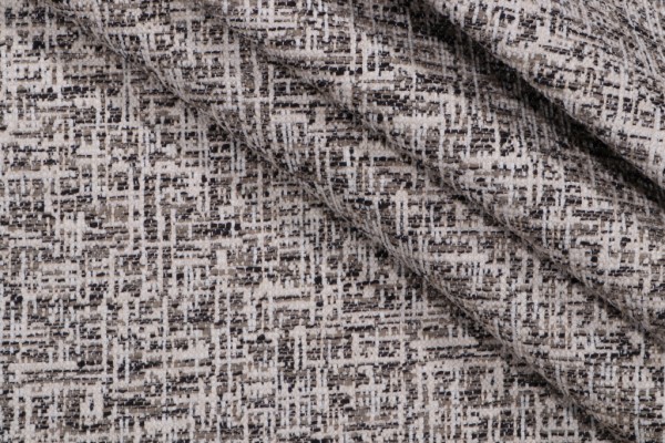 Golding Soundtrack Woven Upholstery Fabric in Onyx