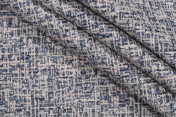 Golding Soundtrack Woven Upholstery Fabric in Ocean