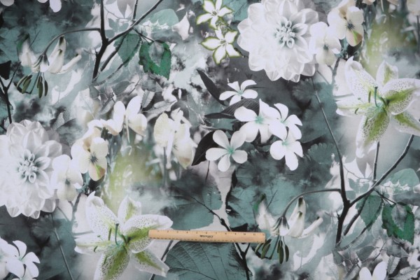 Click for 1.5 Yards P Kaufmann Chateau Garden Printed Cotton Drapery Fabric in Sage P Kaufmann Chateau Garden Printed Cotton Drapery Fabric in Sage