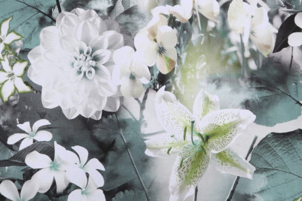 Click for 1.5 Yards P Kaufmann Chateau Garden Printed Cotton Drapery Fabric in Sage P Kaufmann Chateau Garden Printed Cotton Drapery Fabric in Sage