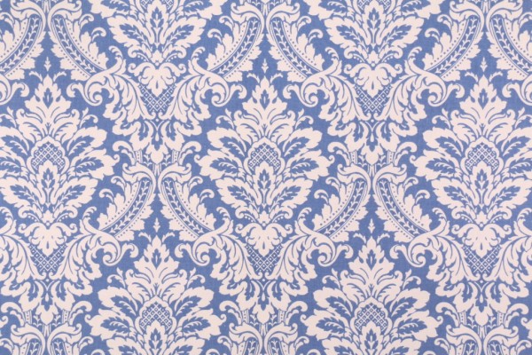 Click for 1.88 Yards Waverly Donnington Printed Cotton Drapery Fabric in Cornflower Waverly Donnington Printed Cotton Drapery Fabric in Cornflower