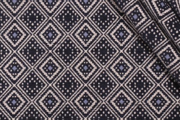 Click for 1.88 Yards Crypton Tanvi High Performance Woven Chenille Upholstery Fabric in Indigo Crypton Tanvi High Performance Woven Chenille Upholstery Fabric in Indigo