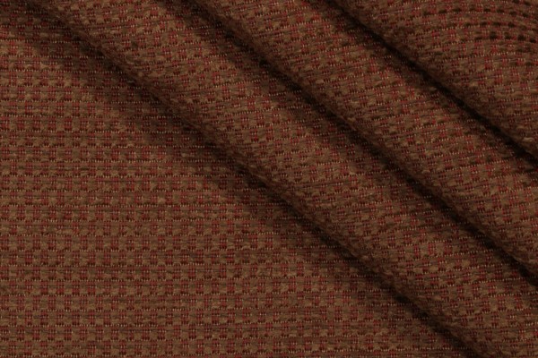 Robert Allen Calistoga BK Woven Chenille Upholstery Fabric in Mahogany