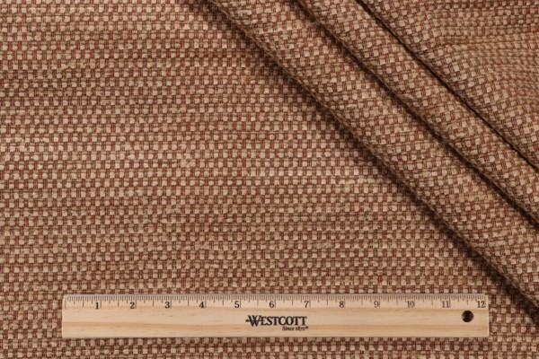 Robert Allen Calistoga BK Woven Chenille Upholstery Fabric in Nutmeg
