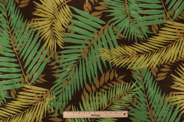 Click for 2.63 Yards Robert Allen Seafield Printed Drapery Fabric in Cocoa Robert Allen Seafield Printed Drapery Fabric in Cocoa
