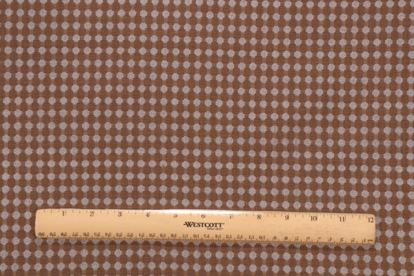 Solartex Taupe Dot Woven Polyester Outdoor Fabric