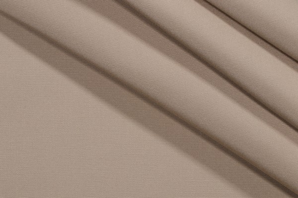 SunReal Solid Canvas Woven Solution Dyed Acrylic Outdoor Fabric in Antique Beige