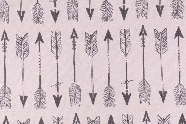 Waverly PK Lifestyles Lovestruck Printed Cotton Drapery Fabric in Parchment