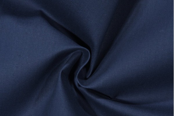 Premier Prints Dyed Solid 7oz Cotton Drapery Fabric in Blue