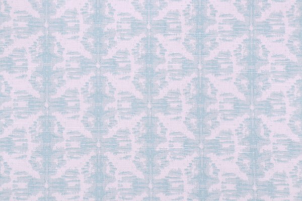 Lacefield Nobu Printed Cotton Drapery Fabric in Mineral