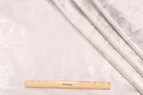 Click for 0.63 Yards Covington Sunbeam Printed Velveteen Decorator Fabric in 90-Silver Covington Sunbeam Printed Velveteen Decorator Fabric in 90-Silver