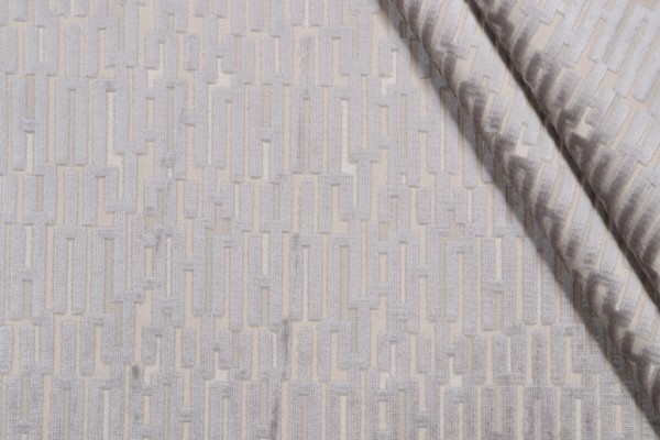 Click for 0.88 Yards Crypton Lublin High Performance Velvet Upholstery Fabric in Silver Crypton Lublin High Performance Velvet Upholstery Fabric in Silver