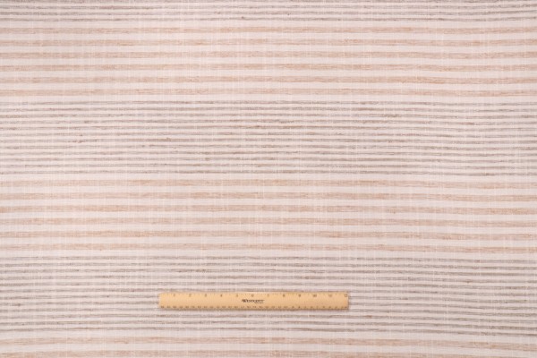 Waverly Weekend Stripe Woven Decorator Fabric in Hemp