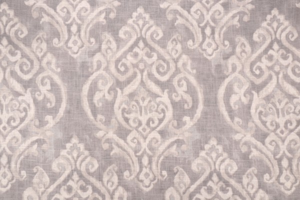 Click for 0.38 Yards Covington Natalia Printed Linen Blend Drapery Fabric in 91-Smoke Covington Natalia Printed Linen Blend Drapery Fabric in 91-Smoke