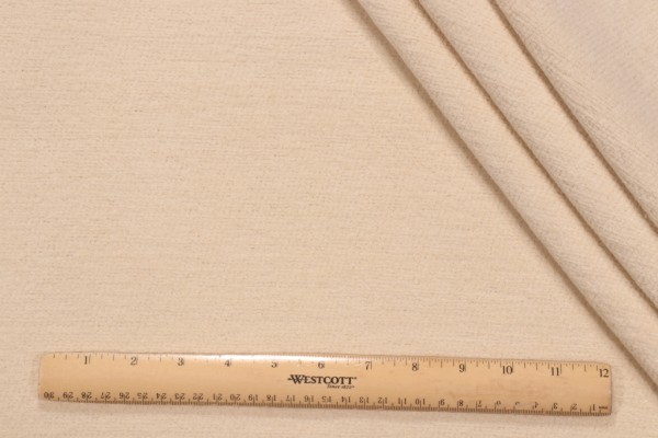 Clarence House Delray Woven Polyester Chenille Outdoor Fabric in Dune
