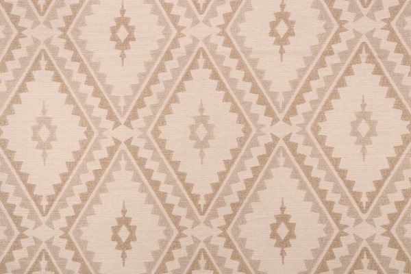 Click for 5.38 Yards Mill Creek Fortell Printed Textured Cotton Drapery Fabric in Sandstone Mill Creek Fortell Printed Textured Cotton Drapery Fabric in Sandstone