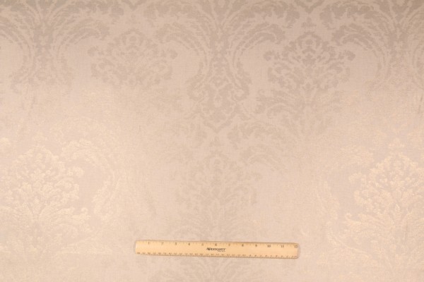 Covington Glamour Sparkly Printed Linen Cotton Drapery Fabric in Vintage Gold