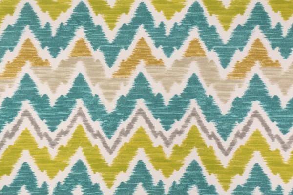 Mill Creek Tiago Printed Poly Outdoor Fabric in Oasis