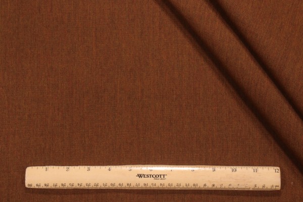 Canvas Woven Solution Dyed Acrylic Outdoor Fabric in Teak