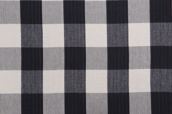 Thibaut Netherlands Check W8310 Woven Decorator Fabric in Black