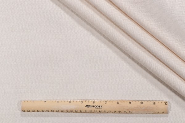 Sunbrella Hedge Woven Solution Dyed Acrylic Outdoor Fabric in Ivory