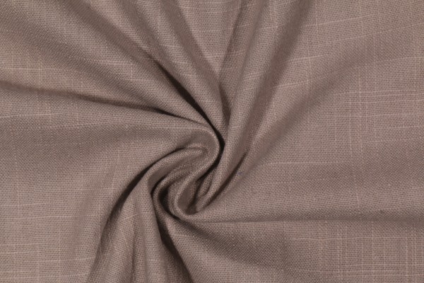 Microfibres Skye Linen Blend Decorator Fabric in Stone