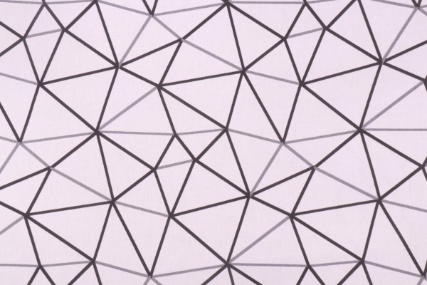 PK Lifestyles Hot Lines Printed Cotton Drapery Fabric in Charcoal