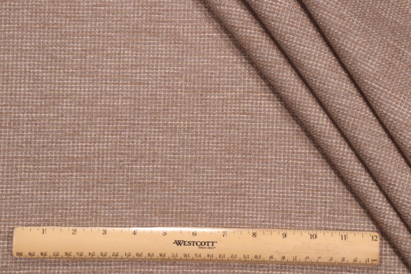 Mill Creek Newcomb Woven Chenille Upholstery Fabric in Mocha