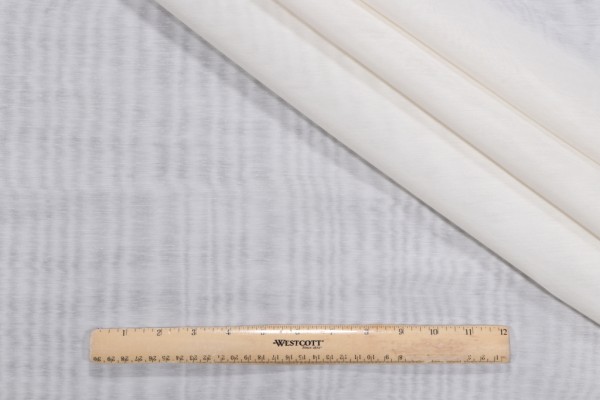 Elijah Sheer Woven Drapery Fabric in Winter